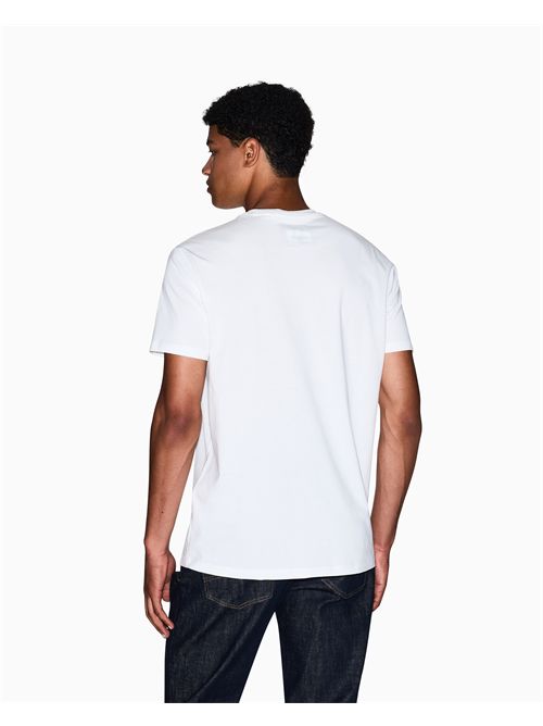 T-Shirt Regular Fit in Jersey di Cotone ARMANI EXCHANGE | XM000365AF12308/U0009